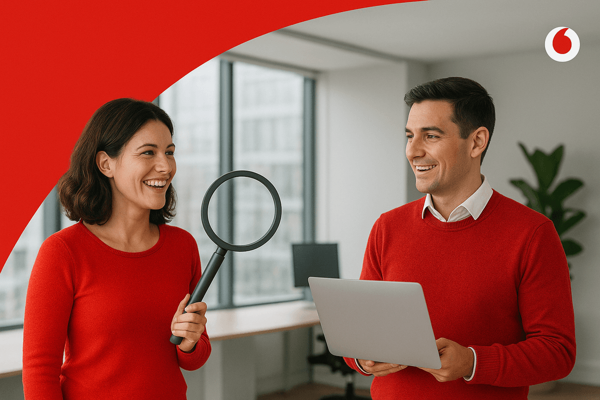 Person searching for employer benefits